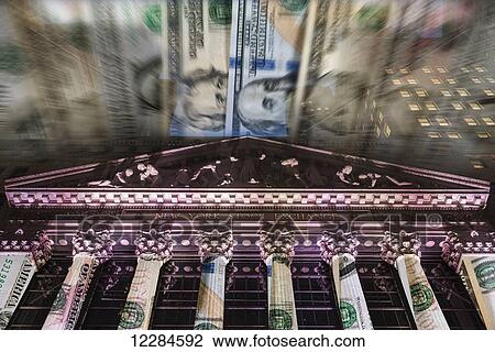 New York Stock Exchange at twilight; New York City, New York, United States of America View Large Photo Image Stock Image - New York Stock Exchange at twilight; New York City, New York, United States of America. Fotosearch