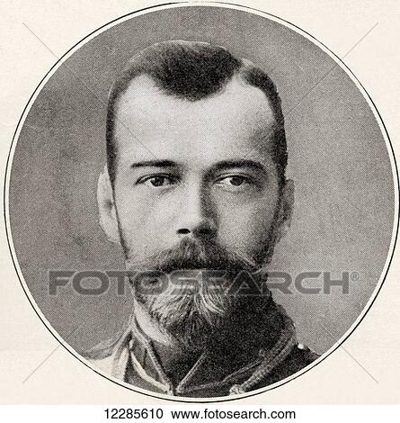 Nicholas II, 1868 – 1918. Last Emperor of Russia, Grand Duke of Finland, and titular King of Poland. From The War Illustrated Album Deluxe, published 1915. View Large Photo Image Stock Image - Nicholas II, 1868 – 1918. Last Emperor of Russia, Grand Duke of Finland, and titular King of Poland. From The War Illustrated Album Deluxe, published 1915.. Fotosearch