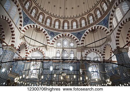 Stock Photograph - Nuruosmaniye Mosque in Sultanahmet, old city; Istanbul, Turkey. Fotosearch