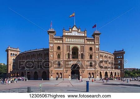 Plaza de toros; Madrid, Spain View Large Photo Image Stock Photograph - Plaza de toros; Madrid, Spain. Fotosearch