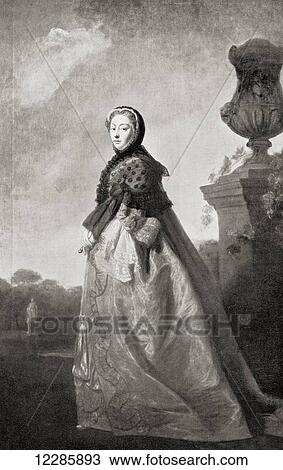 Princess Augusta of Saxe-Gotha-Altenburg, 1719 – 1772. Princess of Wales between 1736 and 1751, and Dowager Princess of Wales thereafter. From Buckingham Palace, Its Furniture, Decoration and History, published 1931. View Large Photo Image Stock Image - Princess Augusta of Saxe-Gotha-Altenburg, 1719 – 1772. Princess of Wales between 1736 and 1751, and Dowager Princess of Wales thereafter. From Buckingham Palace, Its Furniture, Decoration and History, published 1931.. Fotosearch