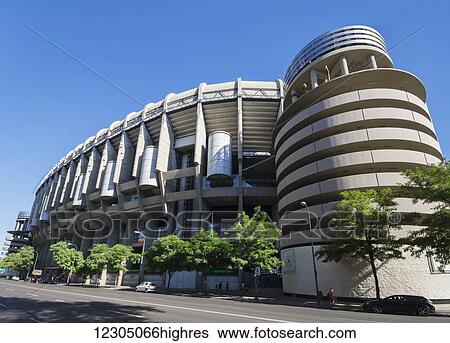 Stock Photograph - Real Madrid Bernabeu; Madrid, Spain. Fotosearch