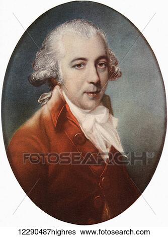 Richard Brinsley Butler Sheridan, 1751 1816. Irish playwright, poet and long-term owner of the London Theatre Royal, Drury Lane, London, England. After the Pastel by John Russell, 1788. From Impressions of English Literature, published 1944. View Large Photo Image Stock Photograph - Richard Brinsley Butler Sheridan, 1751 1816. Irish playwright, poet and long-term owner of the London Theatre Royal, Drury Lane, London, England. After the Pastel by John Russell, 1788. From Impressions of English Literature, published 1944.. Fotosearch