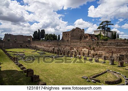 Stock Photograph - Roman Forum; Rome, Italy. Fotosearch