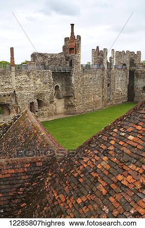 Rooftops and wall of Framlingham Castle; Framlingham, Suffolk, England View Large Photo Image Stock Photograph - Rooftops and wall of Framlingham Castle; Framlingham, Suffolk, England. Fotosearch