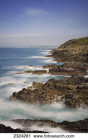 Seascape by the Galley Head lighthouse; County Cork, Ireland View Large Photo Image Stock Image - Seascape by the Galley Head lighthouse; County Cork, Ireland. Fotosearch
