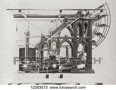 Sectional view of a Side-lever engine. From The Romance of the Merchant Ship, published 1931. View Large Photo Image Stock Image - Sectional view of a Side-lever engine. From The Romance of the Merchant Ship, published 1931.. Fotosearch