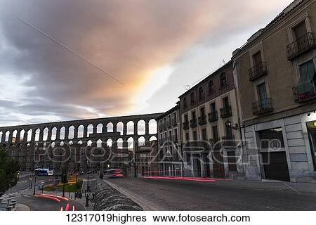 Segovia's Aqueduct is one of the architectural symbols of Spain, built in the 2nd Century A. D; Segovia city, Castilla Leon, Spain View Large Photo Image Stock Photograph - Segovia's Aqueduct is one of the architectural symbols of Spain, built in the 2nd Century A. D; Segovia city, Castilla Leon, Spain. Fotosearch