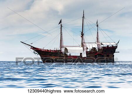 Ship out in the pacific ocean; Yalepa, Jalisco, Mexico View Large Photo Image Stock Photograph - Ship out in the pacific ocean; Yalepa, Jalisco, Mexico. Fotosearch