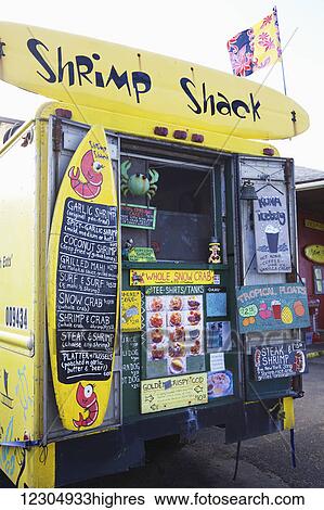 Shrimp shack; Punaluu, Oahu, Hawaii, United States of America View Large Photo Image Stock Photograph - Shrimp shack; Punaluu, Oahu, Hawaii, United States of America. Fotosearch
