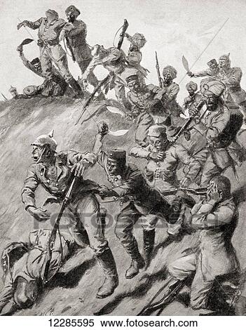Sikhs and Gurkhas fighting the Germans near Lille, France during WWI. From The War Illustrated Album Deluxe, published 1915. View Large Photo Image Stock Photography - Sikhs and Gurkhas fighting the Germans near Lille, France during WWI. From The War Illustrated Album Deluxe, published 1915.. Fotosearch