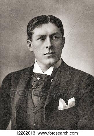 Stock Image - Sir George Alexander, 1858 ÃƒÂ¢Ã¢â€šÂ¬Ã¢â‚¬Å“1918, born George Alexander Gibb Samson. English actor, theatre producer and theatre manager. After a contemporary photograph.. Fotosearch