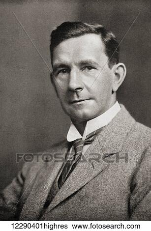 Stock Photograph - Sir George Clarke Simpson, 1878 1965. British meteorologist. From Master Minds of Modern Science, published 1930.. Fotosearch