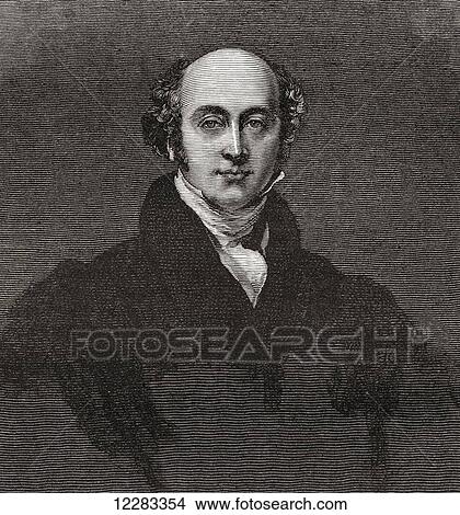 Picture - Sir Thomas Lawrence, 1769 ÃƒÂ¢Ã¢â€šÂ¬Ã¢â‚¬Å“ 1830. English portrait painter and president of the Royal Academy. From The Magazine of Art published1878. Fotosearch