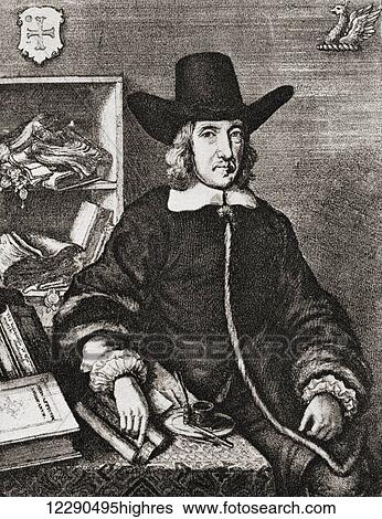 Sir William Dugdale, 1605 - 1686. English antiquary and herald. After the frontispiece to Dugdale's History of St. Paul's Cathedral in London, 1658. From Impressions of English Literature, published 1944. View Large Photo Image Stock Photograph - Sir William Dugdale, 1605 - 1686. English antiquary and herald. After the frontispiece to Dugdale's History of St. Paul's Cathedral in London, 1658. From Impressions of English Literature, published 1944.. Fotosearch