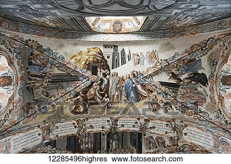 Stock Photograph - Sistine Chapel of Mexico; San Miguel de Allende, Guanajuato, Mexico. Fotosearch