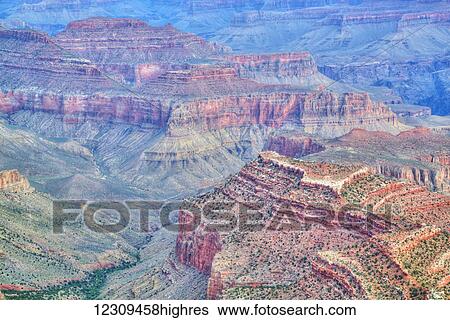 Stock Photograph - South Rim, Grand Canyon National Park, UNESCO World Heritage Site; Arizona, United States of America. Fotosearch