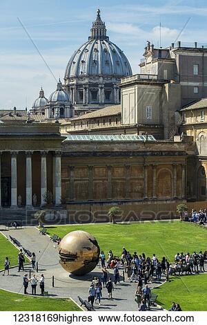 Stock Photograph - St Peter's Basilica, The Vatican; Rome, Italy. Fotosearch