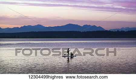 Sunset at Crescent Beach; Surrey, British Columbia, Canada View Large Photo Image Stock Photograph - Sunset at Crescent Beach; Surrey, British Columbia, Canada. Fotosearch