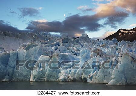 Terminus of Grey Glacier, Torres del Paine National Park; Magallanes region, Chile View Large Photo Image Stock Photo - Terminus of Grey Glacier, Torres del Paine National Park; Magallanes region, Chile. Fotosearch