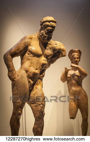 Terracotta figurines in the archaeological museum; Pella, Macedonia, Greece View Large Photo Image Stock Photograph - Terracotta figurines in the archaeological museum; Pella, Macedonia, Greece. Fotosearch