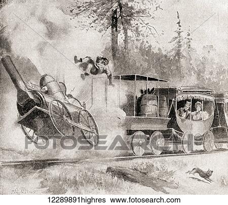 Stock Photograph - The Best Friend of Charleston, a steam-powered railroad locomotive which, on June 17, 1831, became the first locomotive in the US to suffer a boiler explosion, seriously injuring the engine's crew. The explosion is said to have been caused by the.... Fotosearch