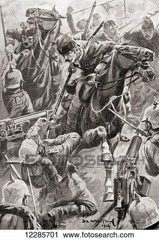 The charge of the Belgian lancers at The Battle of Haelen or Halen, also known as the Battle of the Silver Helmets, 12 August, 1914 during World War One. From The History of the Great War, published c. 1919 View Large Photo Image Stock Image - The charge of the Belgian lancers at The Battle of Haelen or Halen, also known as the Battle of the Silver Helmets, 12 August, 1914 during World War One. From The History of the Great War, published c. 1919. Fotosearch