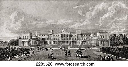 The east front of Buckingham Palce, seen here in 1827 without the Marble Arch. From Buckingham Palace, Its Furniture, Decoration and History, published 1931. View Large Photo Image Stock Image - The east front of Buckingham Palce, seen here in 1827 without the Marble Arch. From Buckingham Palace, Its Furniture, Decoration and History, published 1931.. Fotosearch