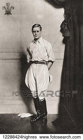 The Prince of Wales in 1935. Edward VIII, Edward Albert Christian George Andrew Patrick David; later The Duke of Windsor, 1894 to 1972. King of the United Kingdom and the Dominions of the British Commonwealth, and Emperor of India, from 20 January... View Large Photo Image Stock Photograph - The Prince of Wales in 1935. Edward VIII, Edward Albert Christian George Andrew Patrick David; later The Duke of Windsor, 1894 to 1972. King of the United Kingdom and the Dominions of the British Commonwealth, and Emperor of India, from 20 January.... Fotosearch