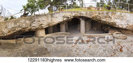 Stock Photograph - The Shepherds' Field in Bethlehem is said the be the place where the shepherds watched their flocks by night and the angels appeared to them with the announcement of the birth of Jesus; Bethlehem, Israel. Fotosearch