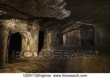 Stock Photograph - Tomb of the Sons of Hezir; Jerusalem, Israel. Fotosearch