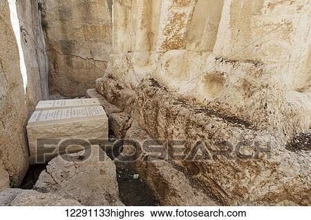 Stock Photograph - Tomb of Zechariah; Jerusalem, Israel. Fotosearch