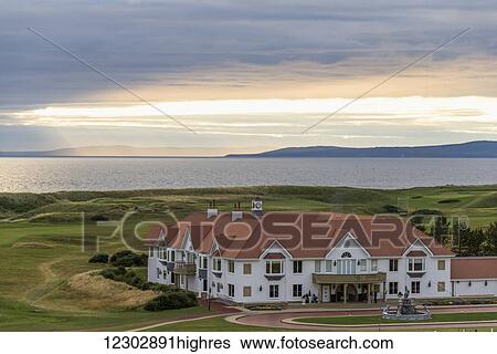 Stock Photograph - Trump Turnberry, a golf resort; Turnberry, Scotland. Fotosearch