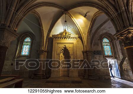 Upper room; Jerusalem, Israel View Large Photo Image Stock Photograph - Upper room; Jerusalem, Israel. Fotosearch