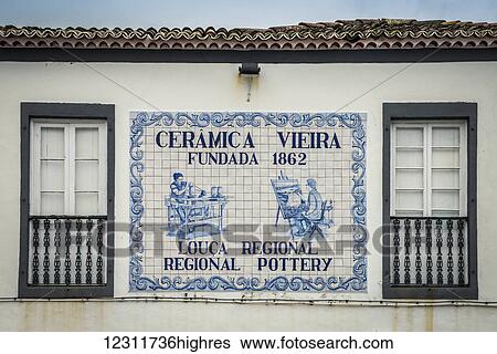 Vieira Pottery; Lagoa, Sao Miguel, Azores, Portugal View Large Photo Image Stock Photograph - Vieira Pottery; Lagoa, Sao Miguel, Azores, Portugal. Fotosearch