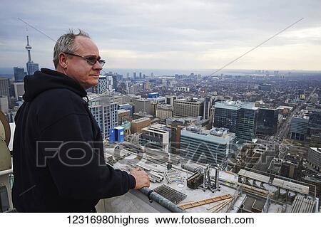 View from 44th floor of a new building on Yonge and College Streets; Toronto, Ontario, Canada View Large Photo Image Stock Photograph - View from 44th floor of a new building on Yonge and College Streets; Toronto, Ontario, Canada. Fotosearch