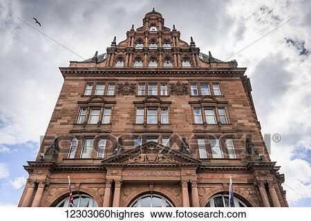 Waldorf Astoria Edinburgh - the Caledonian; Edinburgh, Scotland View Large Photo Image Stock Photograph - Waldorf Astoria Edinburgh - the Caledonian; Edinburgh, Scotland. Fotosearch
