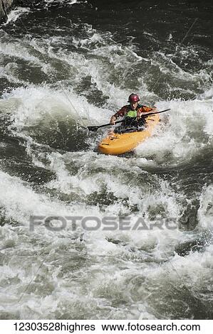 Whitewater kayaking in rapids of the Potomac River, Great Falls Park; Maryland, United States of America View Large Photo Image Stock Photograph - Whitewater kayaking in rapids of the Potomac River, Great Falls Park; Maryland, United States of America. Fotosearch