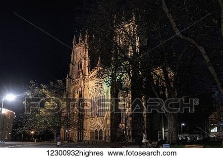 Stock Photograph - York Minster; York, Yorkshire, England. Fotosearch