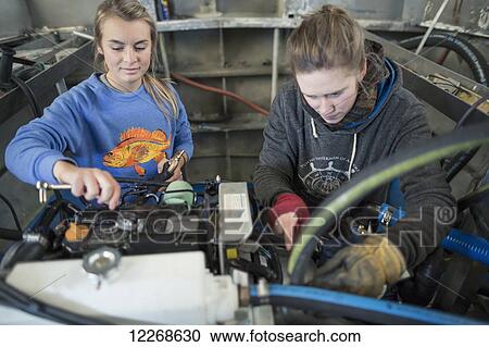 Young adults working in the fishing industry in Homer, Alaska. View Large Photo Image Stock Image - Young adults working in the fishing industry in Homer, Alaska.. Fotosearch