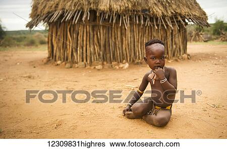Young Hamar girl in Omo Valley; Ethiopia View Large Photo Image Stock Photograph - Young Hamar girl in Omo Valley; Ethiopia. Fotosearch