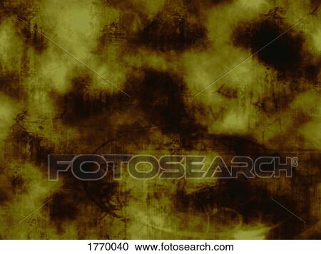 Stock Image - A brown and green background. Fotosearch