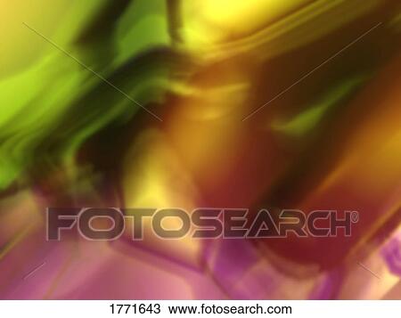 Purples, greens and yellows computer generated design View Large Photo Image Stock Image - Purples, greens and yellows computer generated design. Fotosearch