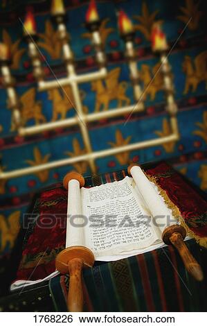 Stock Photograph - A scroll. Fotosearch