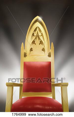 Stock Photo - A throne. Fotosearch