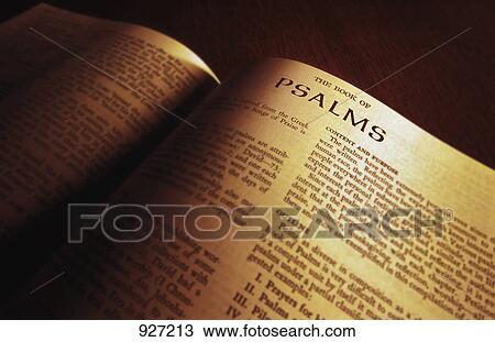 Stock Image - Book of Psalms. Fotosearch