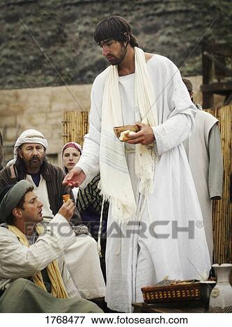 Stock Photo - Jesus offers communion. Fotosearch
