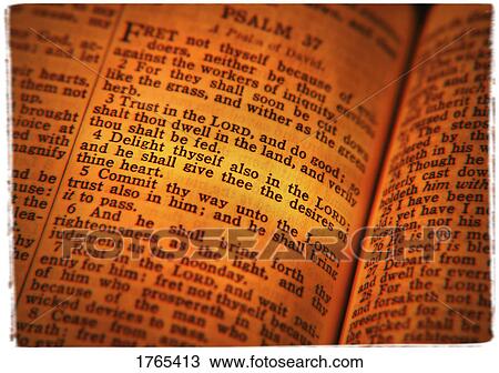 Stock Image - The Bible. Fotosearch