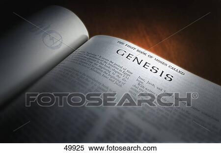 Stock Photography - The book of Genesis. Fotosearch