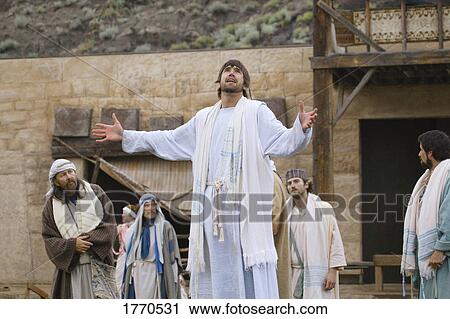 Stock Image - Jesus feels frustration. Fotosearch